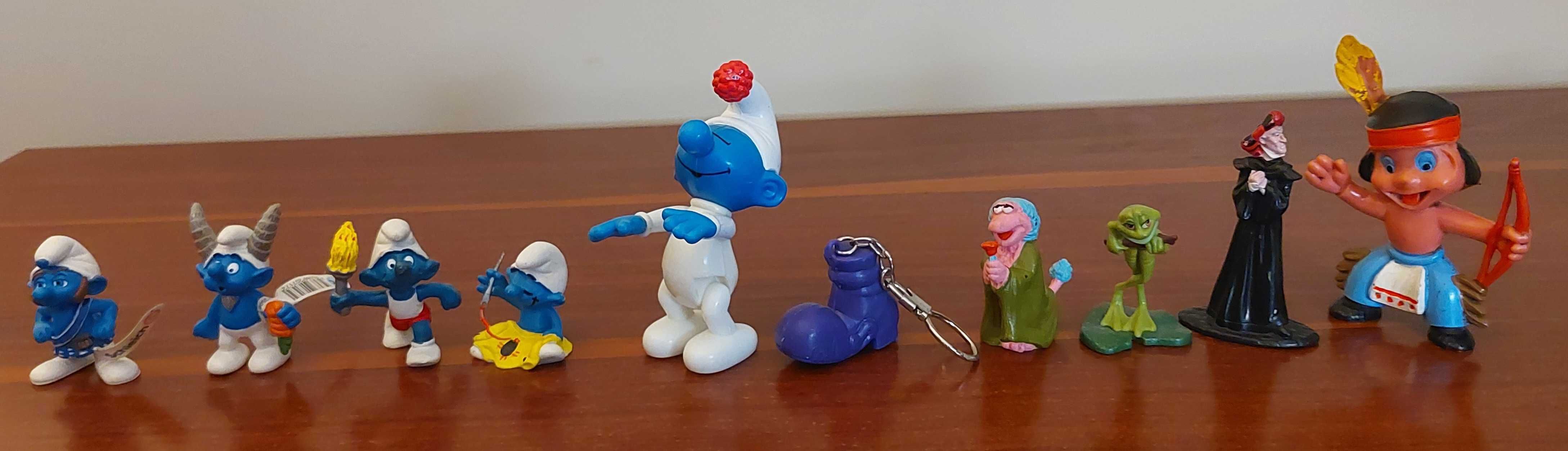 Figuras em PVC, plástico e borracha
