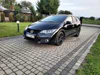 Honda Civic NAVI BI-XENON FULL LED Navi Kamera Car-Pass Parktroniki Siedzenie Ogrz