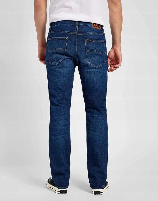 NOWE Jeansy LEE X Straight Jean W34 L34 / X Move / Vanadi