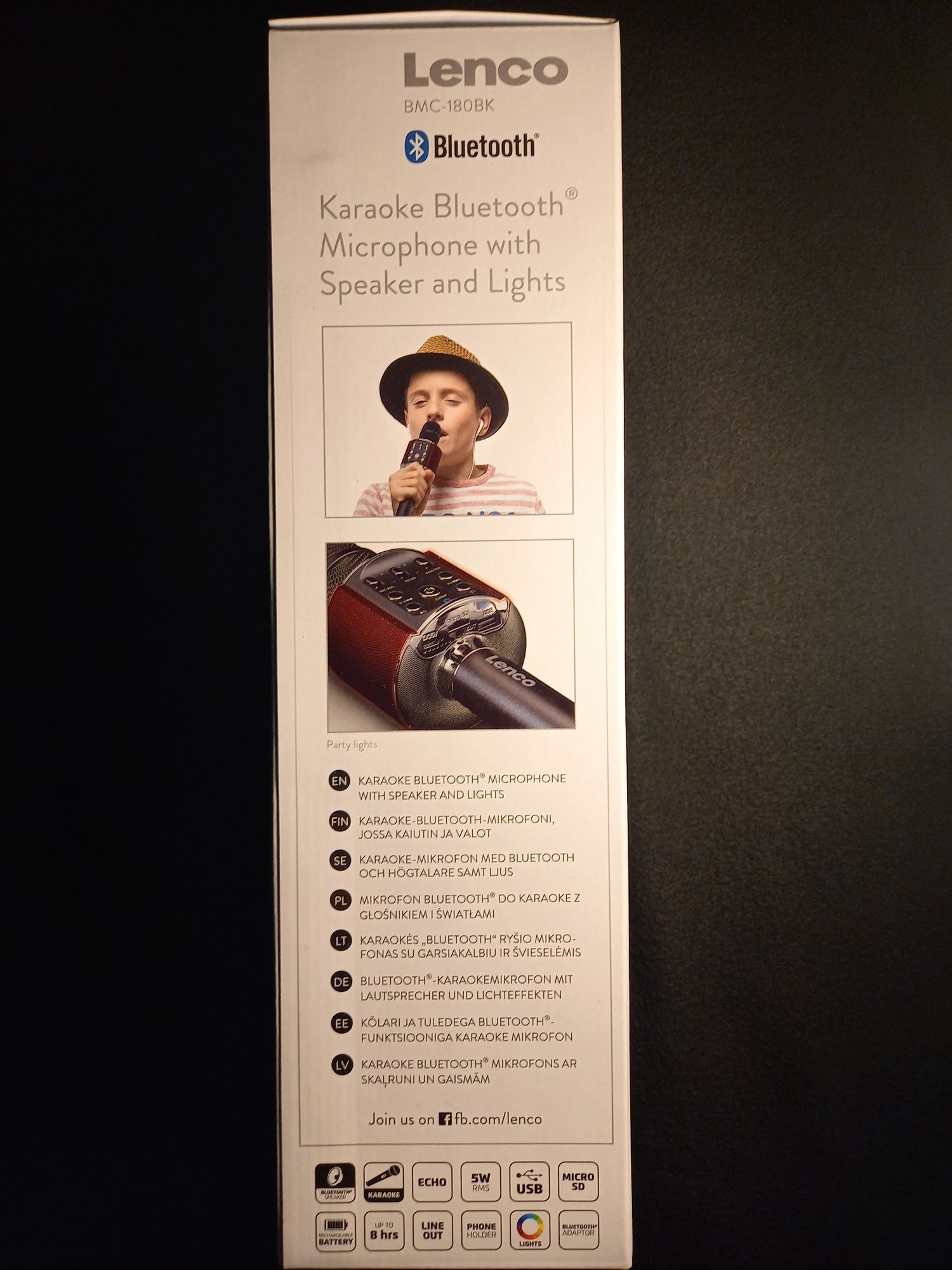mikrofon bezprzewodowy do karaoke na bluetooth