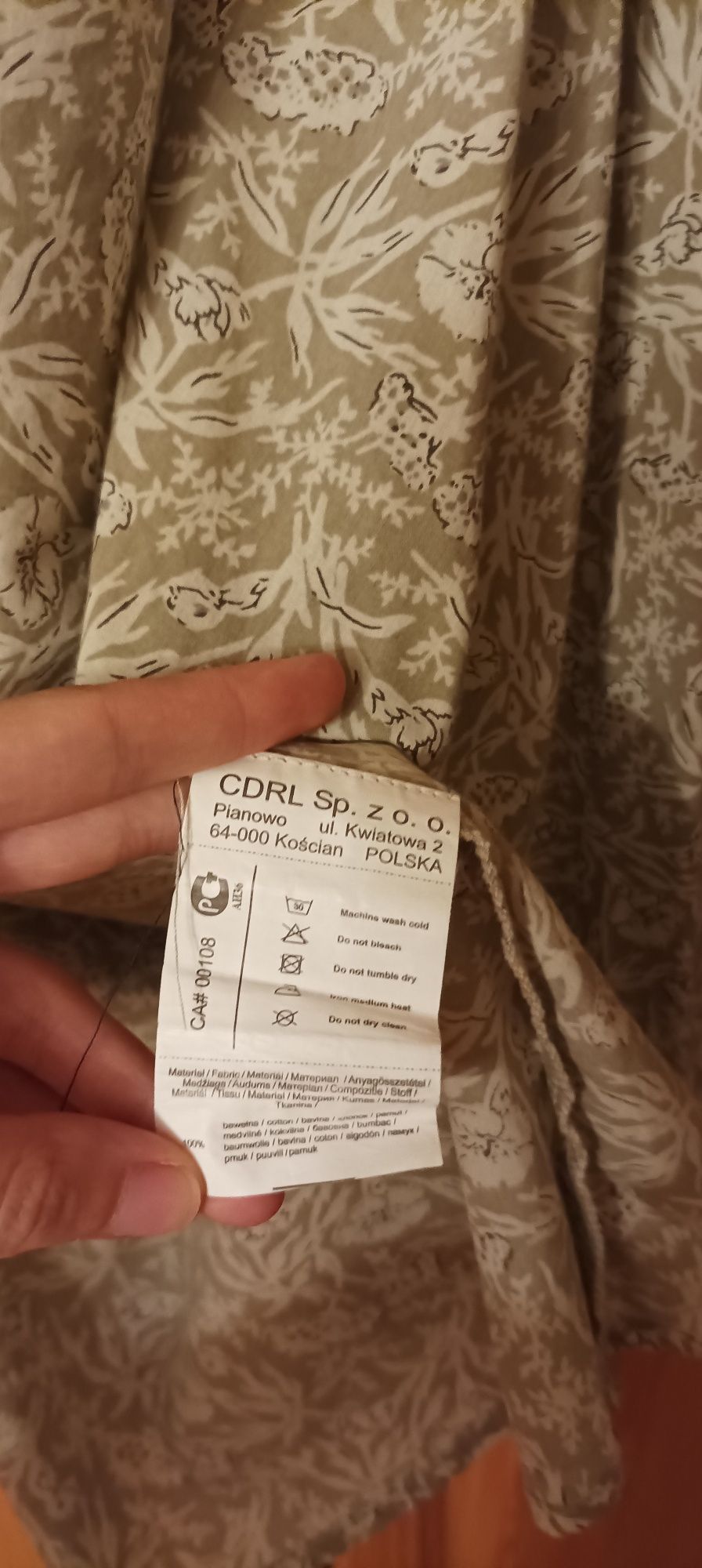 Sukienka letnia wiosenna jak nowa 140 delikatna zwiewna Coccodrillo