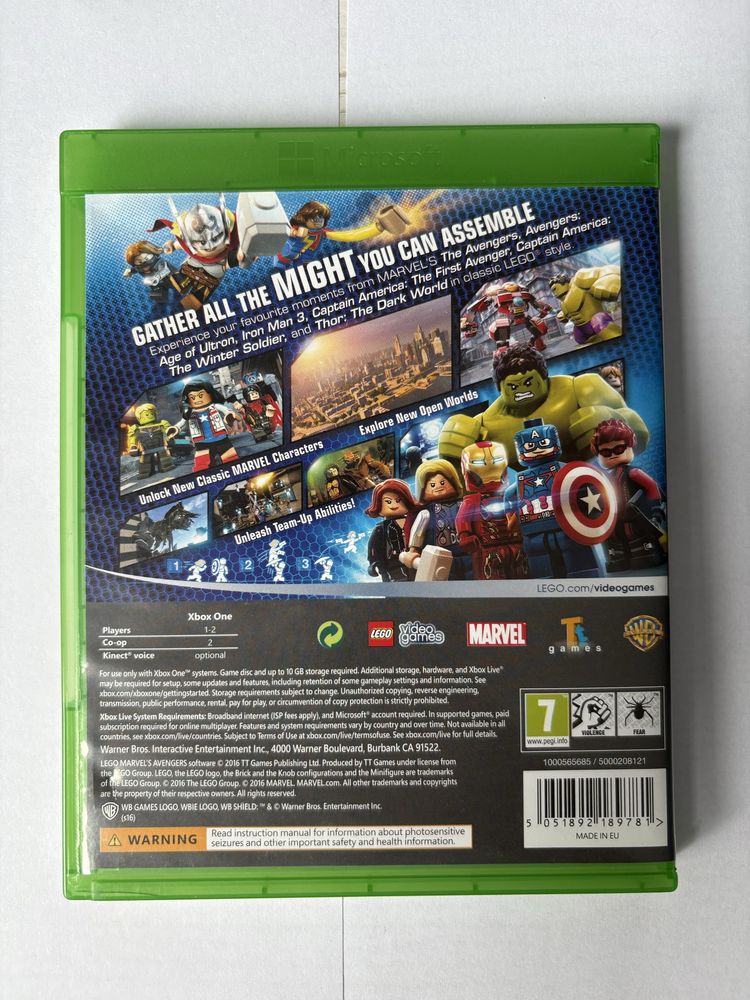 Gra wideo Lego avengers xbox one