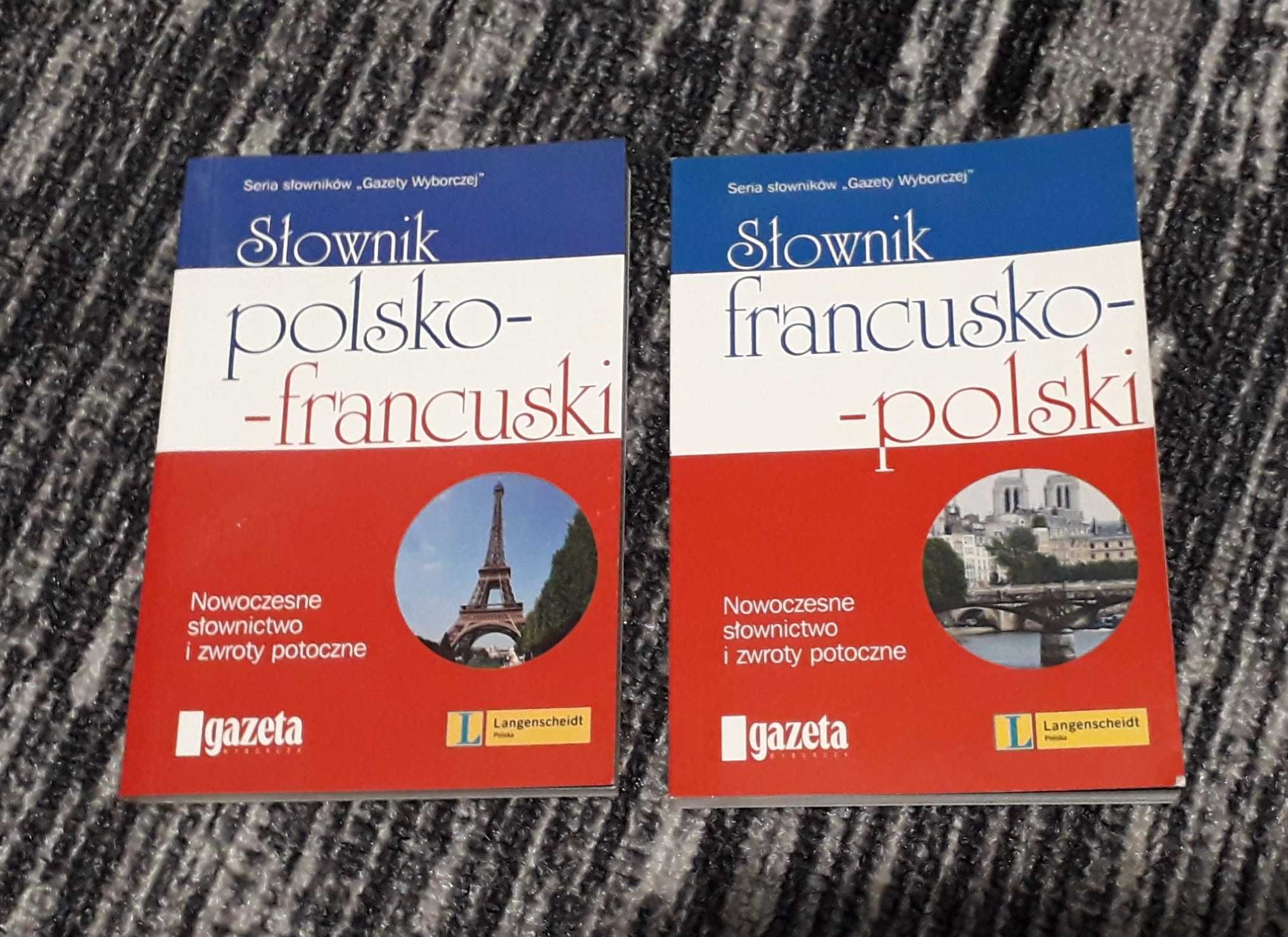 Słownik Polsko-francuski i francusko-polski 2 sztuki