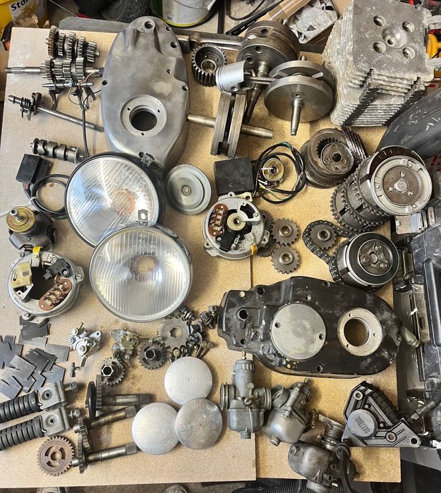 Mz ETZ DDR stojan, zapłon, cylinder, wał etz 250 125, mikuni, sprzęgło