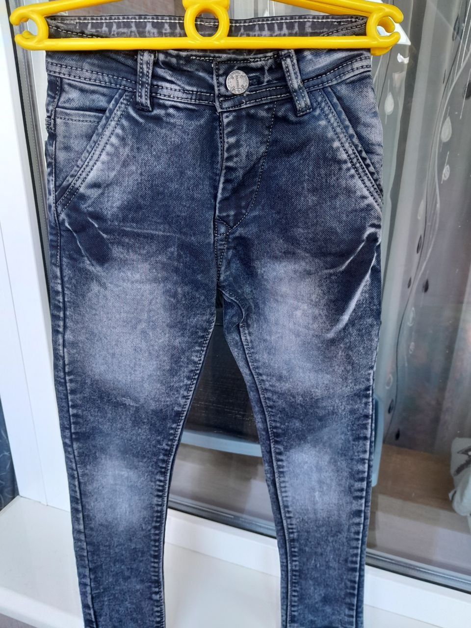 Детские джинсы скини скинни штаны на мальчика брюки школьные