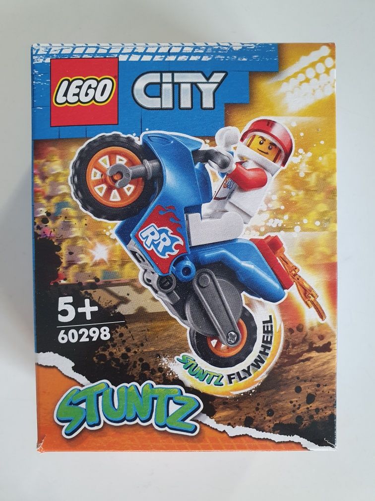 Lego City - 60298 - Rakietowy motocykl kaskaderski