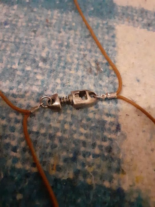 Colar de prata marca espanhola ciclon