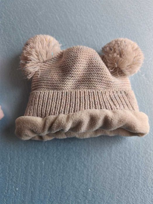 gorro de malha para criança