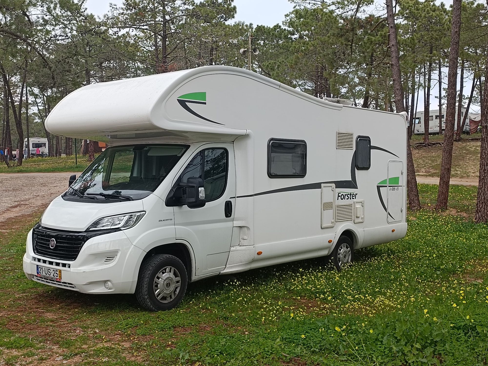 Autocaravana para férias de verao