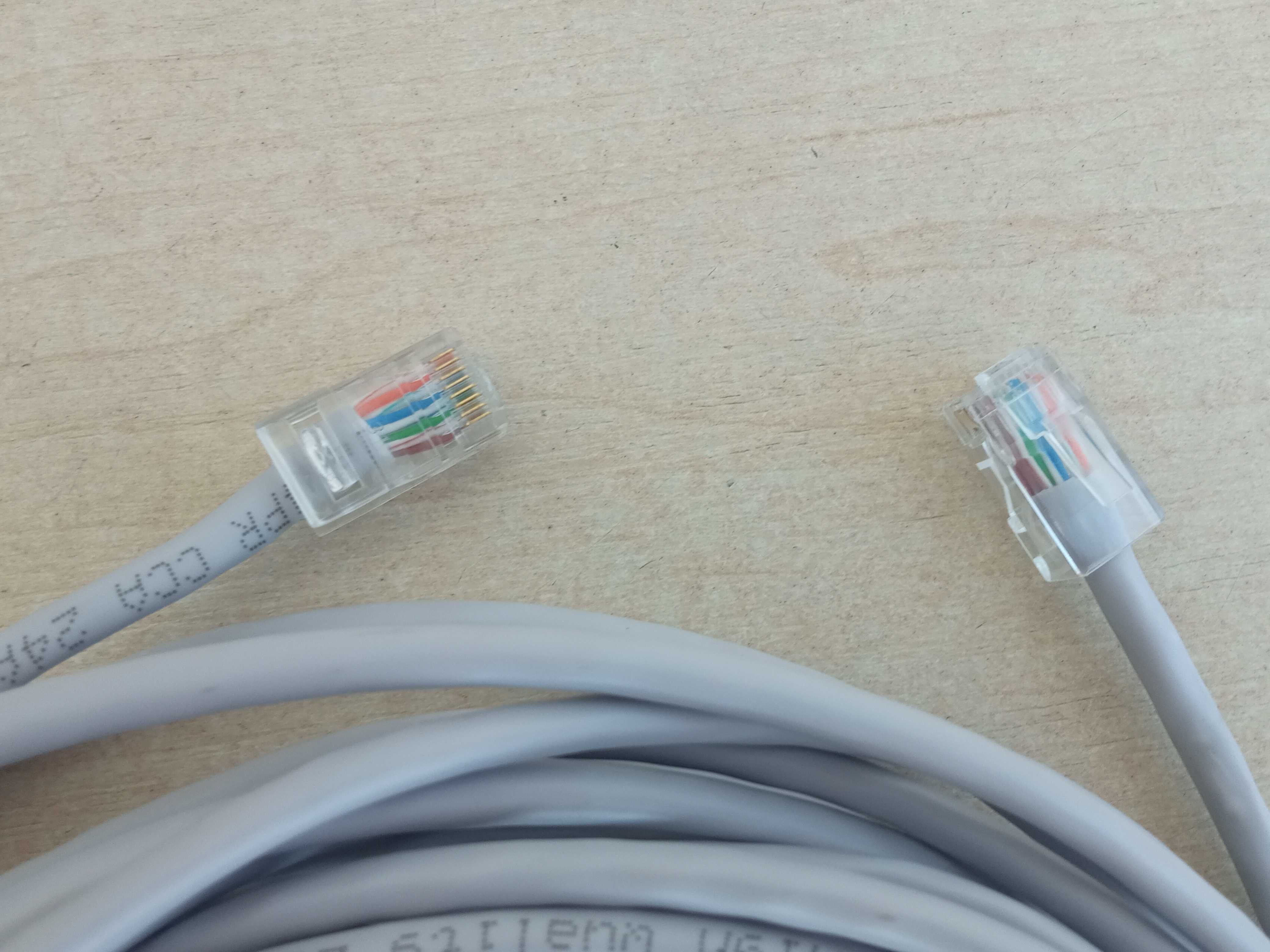Пач корд кабель для інтернету з конекторами RJ-45 10 метрів