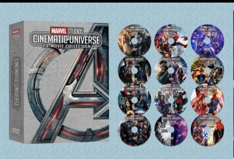 Marvel Studio Cinematic Universe - 23 filmy DVD