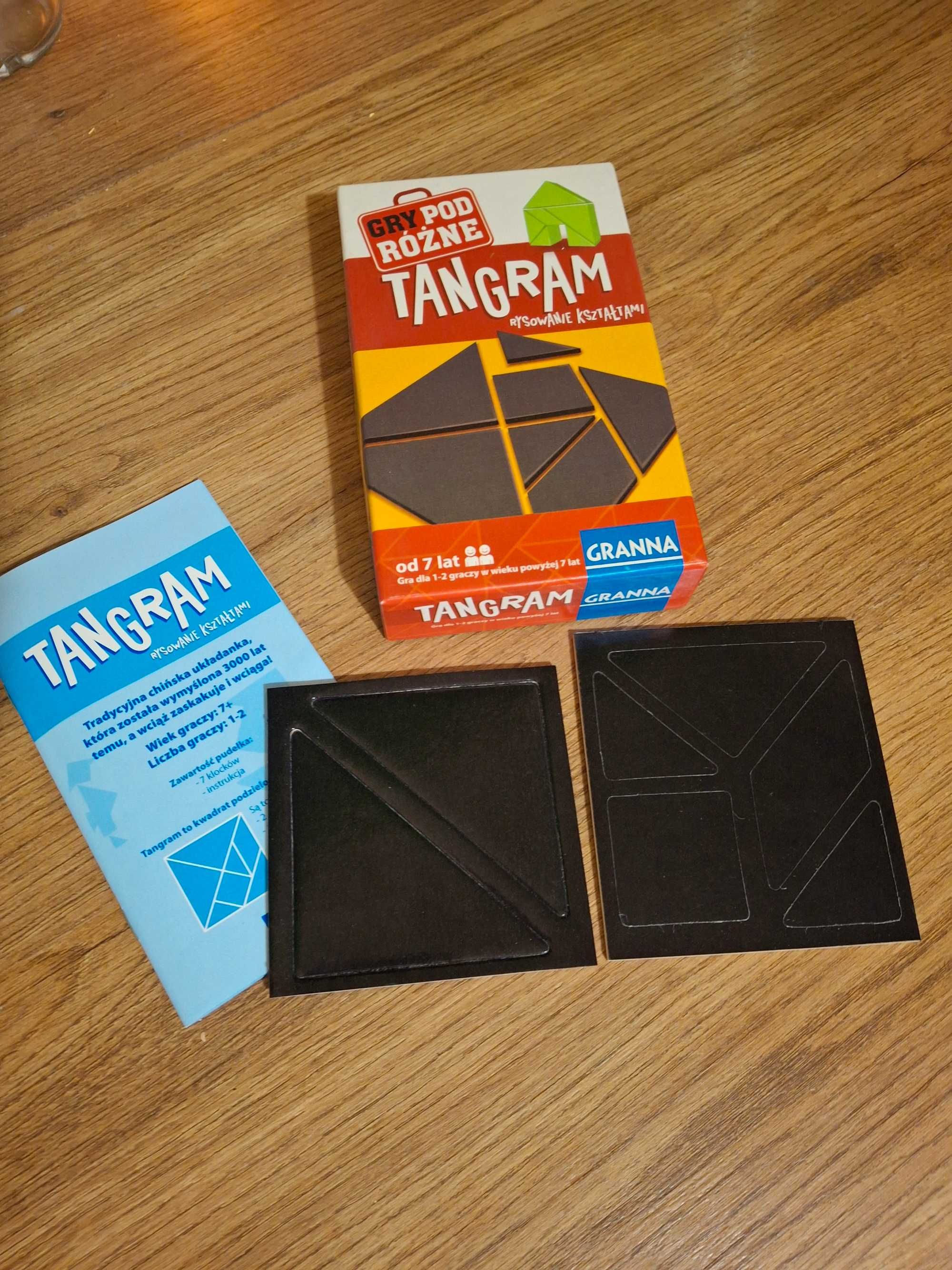 TANGRAM – ponadczasowa gra logiczna dla każdego! JAK NOWA! SUPER CENA!