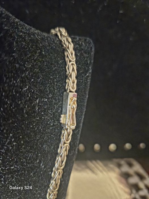 Złoty łańcuszek 585 królewski 53.6  gram 61 cm długości