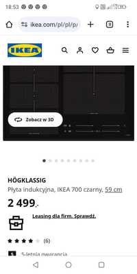 Indukcja nowa Ikea