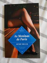 Livro de Henry Miller  "As meninas de Paris"