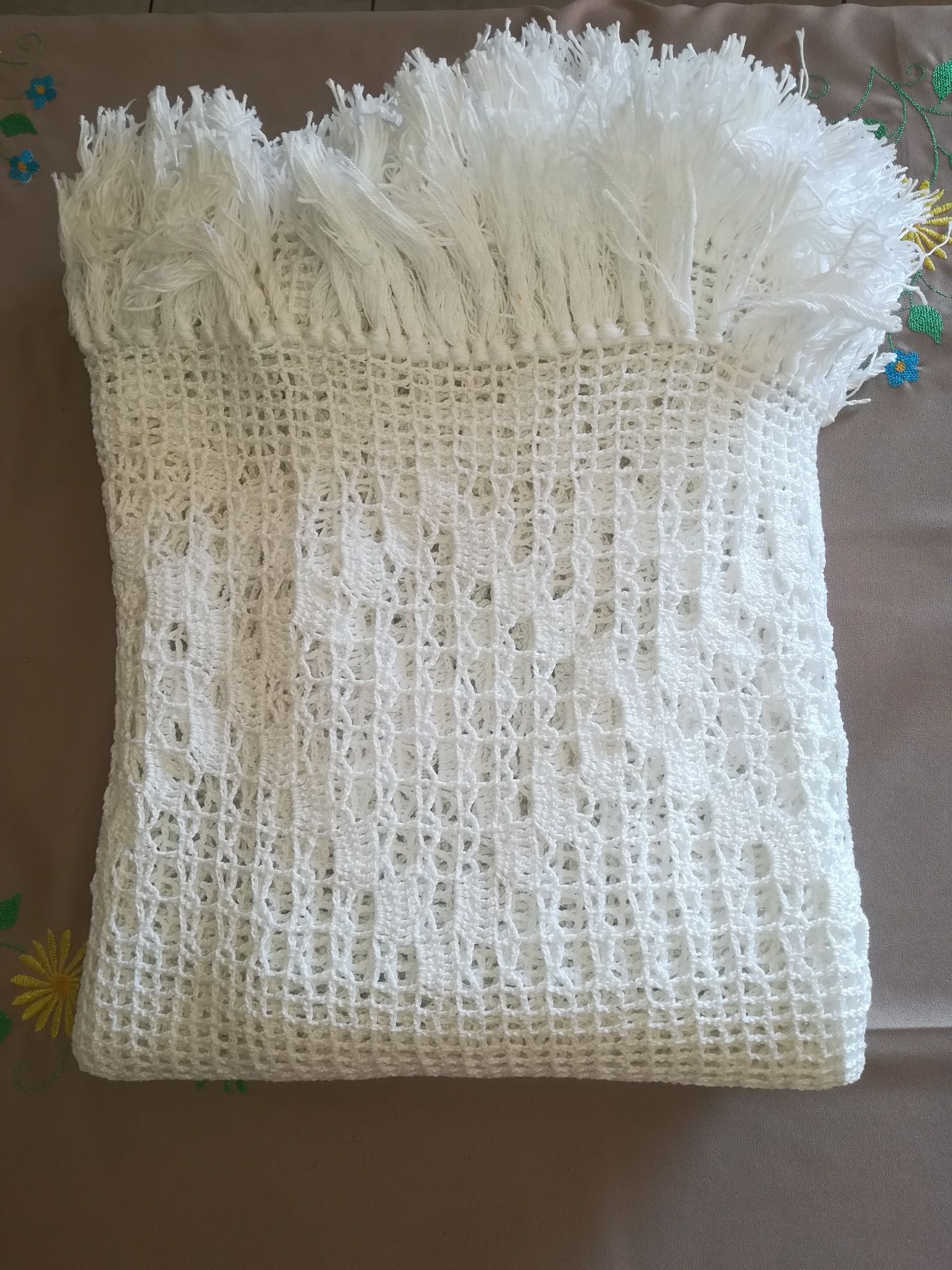 Colcha em crochet 189x160