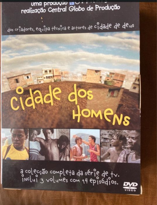 DVD série brasileira Cidade dos Homens , coleção completa, 3 volumes