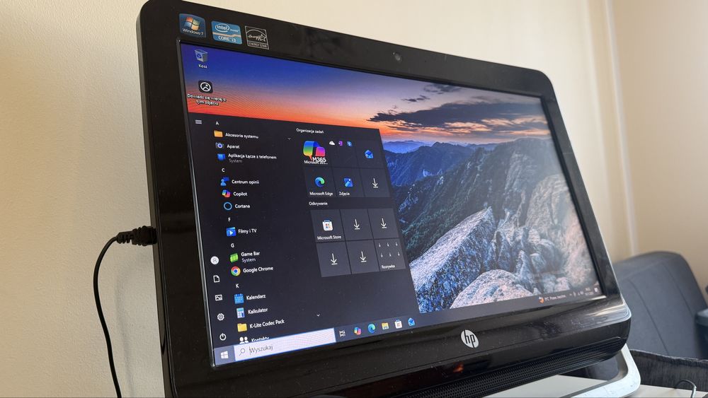 Komputer stacjonarny hp 3420 pro 500gb i3-2120 4gb ram wifi