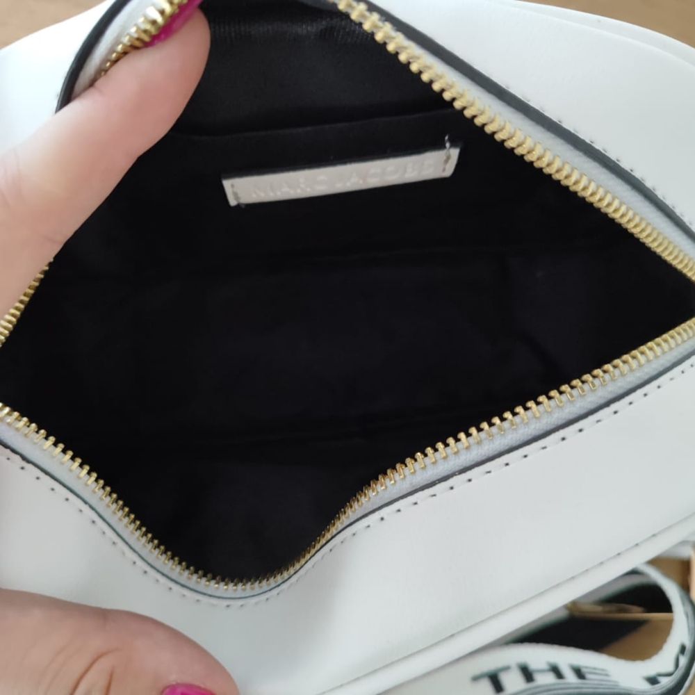 Torebka listonoszka torba Marc Jacobs nowa biała