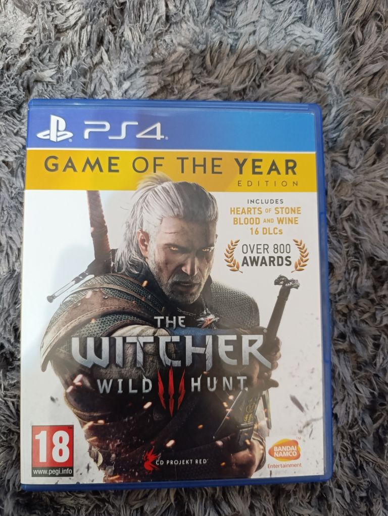 Гра на Playstation4 Witcher 3  гра року