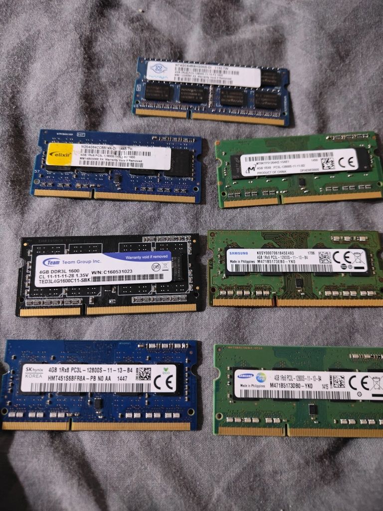 Продам ( ОЗУ4 - 8 гб 1.35 V ) к ноутбуку DDR3 оригинал 100%!