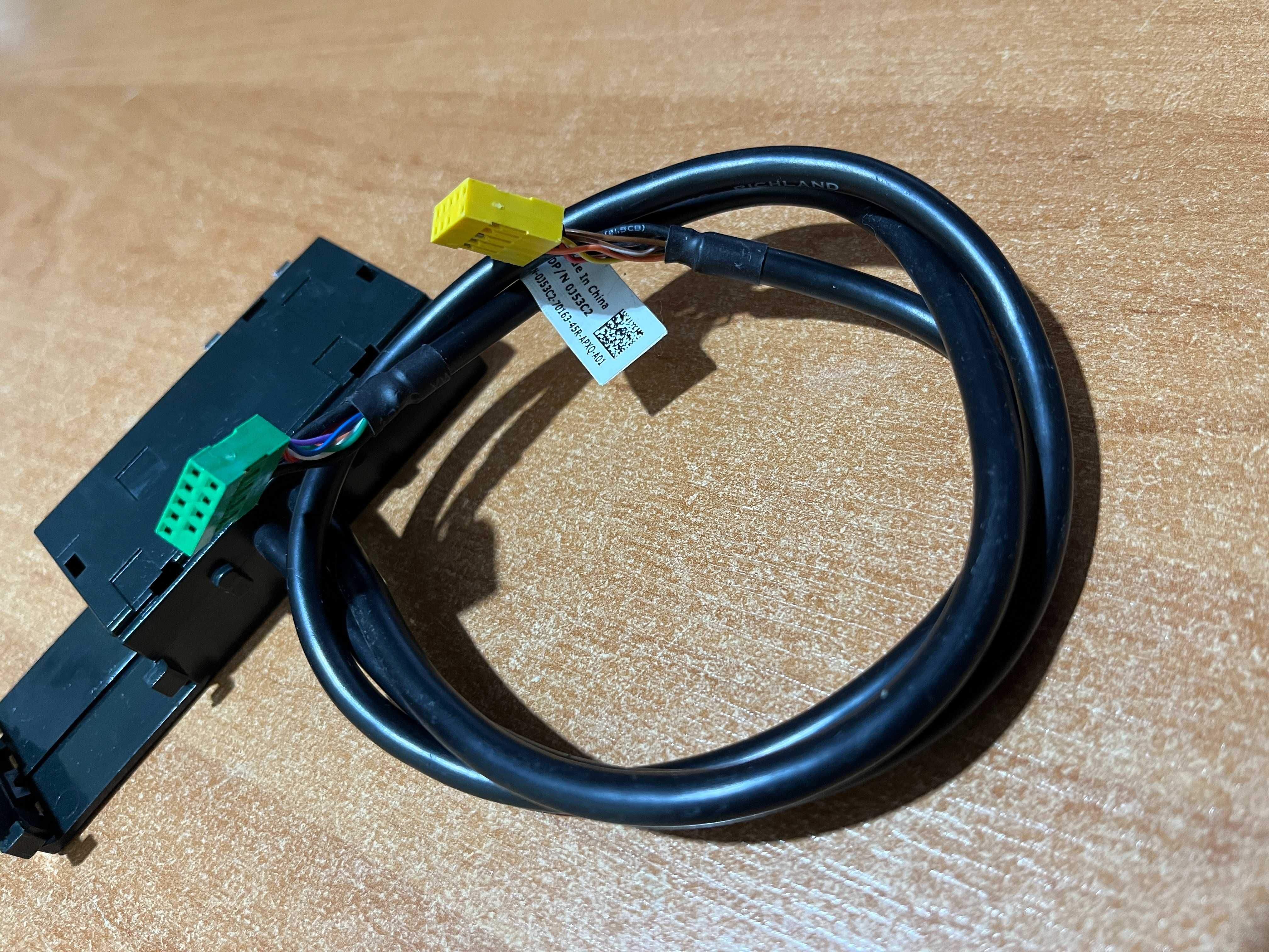 VOSTRO 3800 moduł panel front USB mini jack słuchawki mikrofon 0J53C2