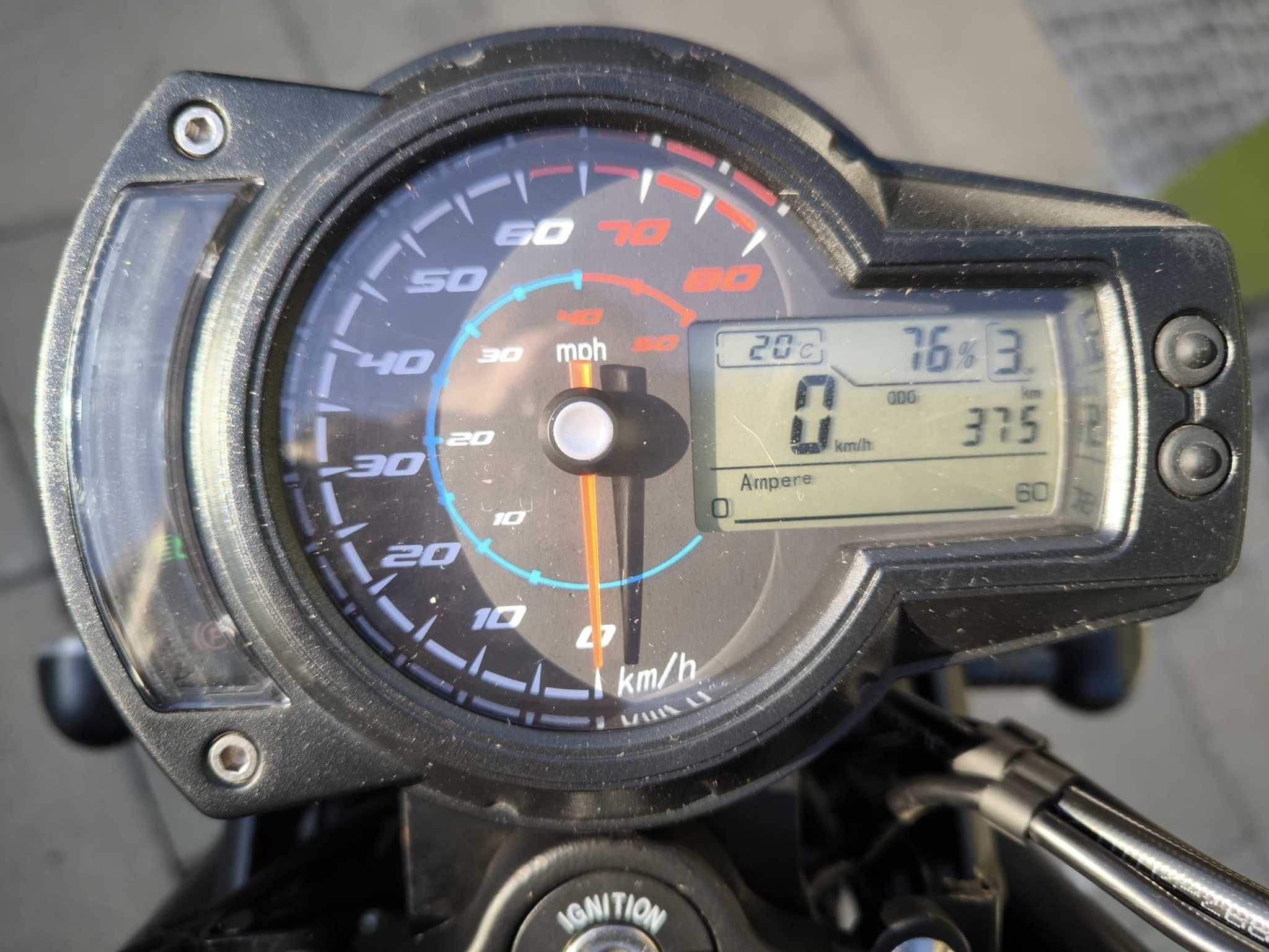 Garelli eléctrica como nova. Apenas 375km! Motor Bosch bateria Samsung