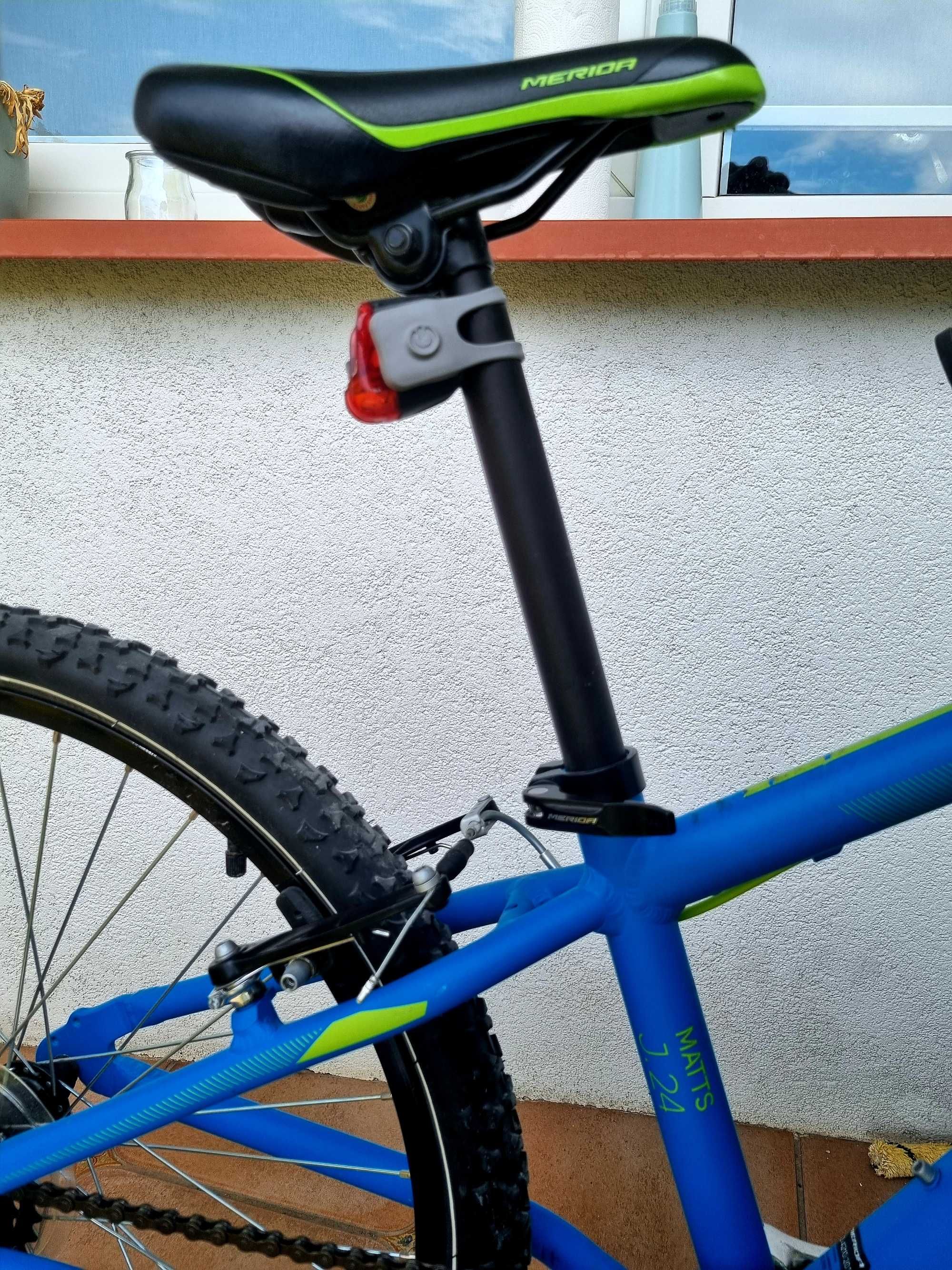 rower merida, regulowane siodełko i kierownica + gratisy (10-15 lat)