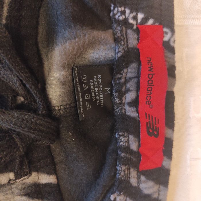Штаны флис New Balance р. М, оригинал, пижамные теплые домашние