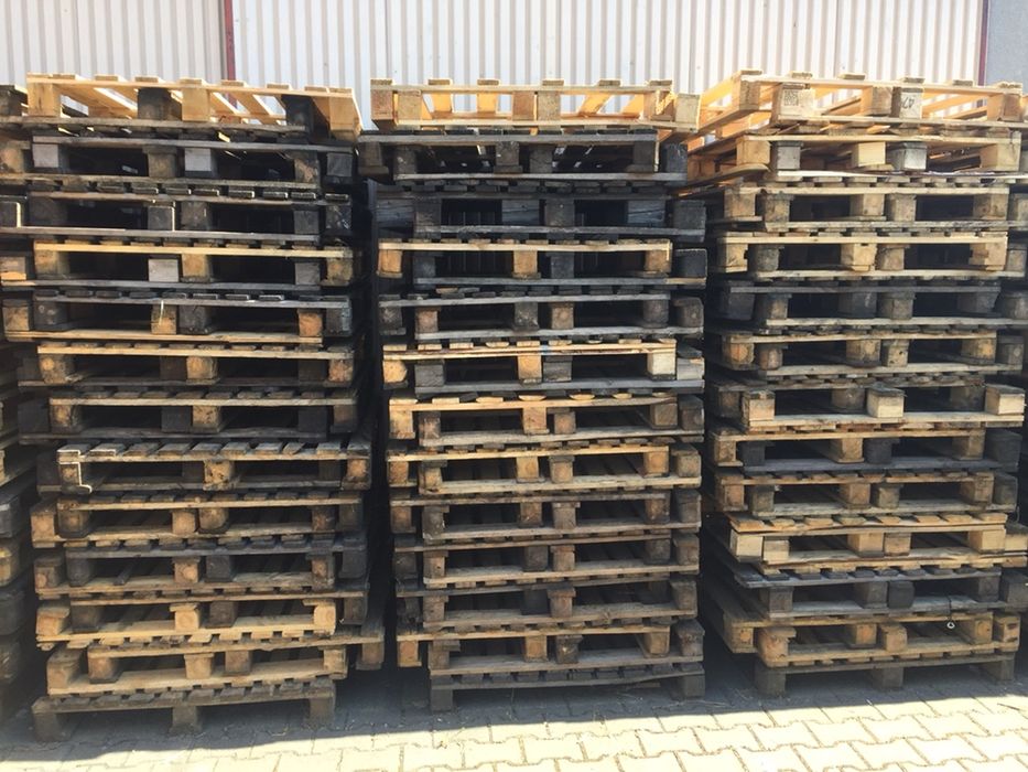 Sprzedam palety jednorazowe używane 120x80, 120x100, 80x60 oraz EURO