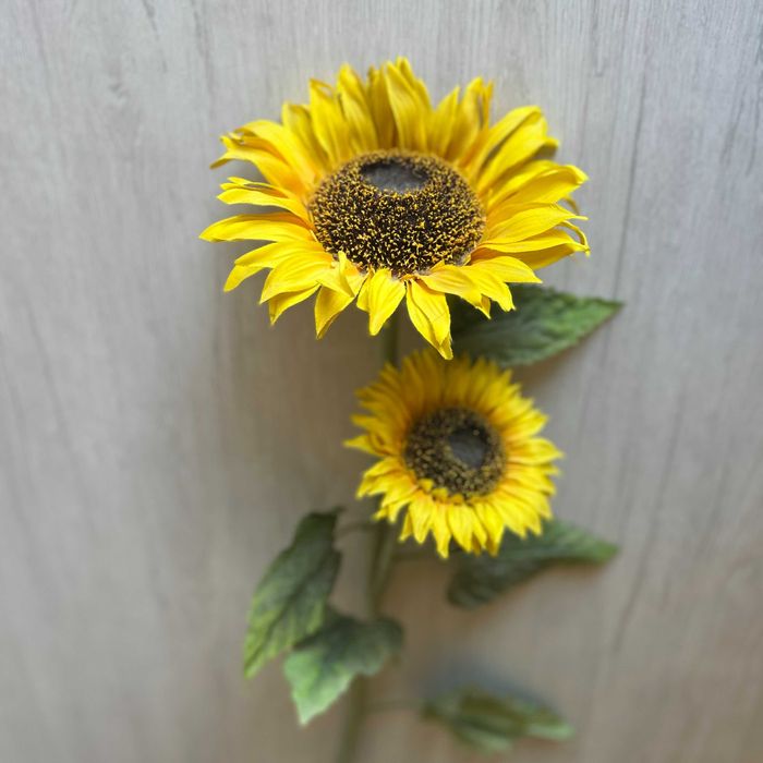Flores artificiais realistas - Costela de Adão e Girassol