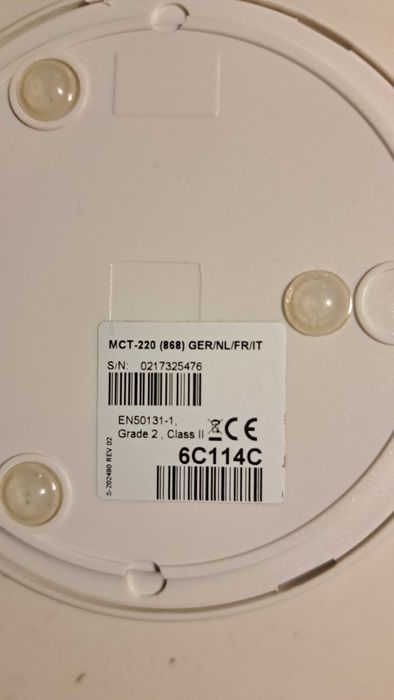 Botão Alarme de emergência Visonic Powermax 868Mhz