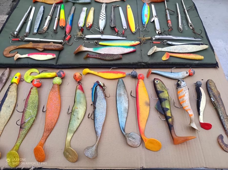 Gumy i pilkery zanęty