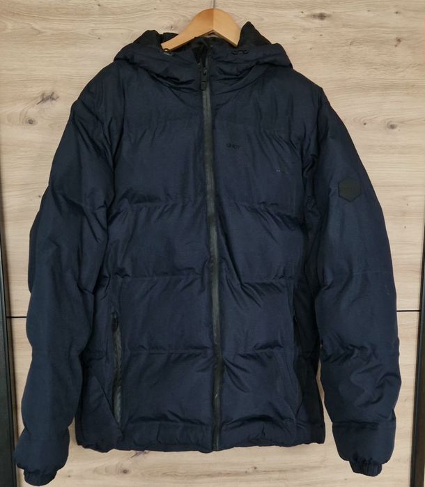 Granatowa męska kurtka ocieplana XL Diverse