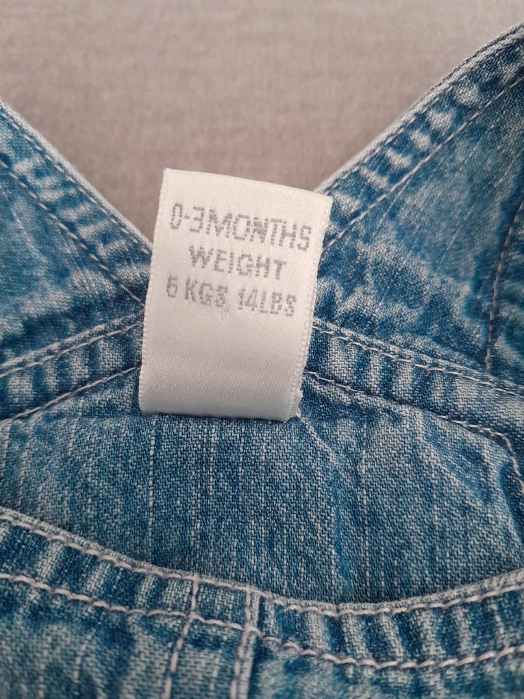 Sukienka jeansowa Next 0-3 56/62