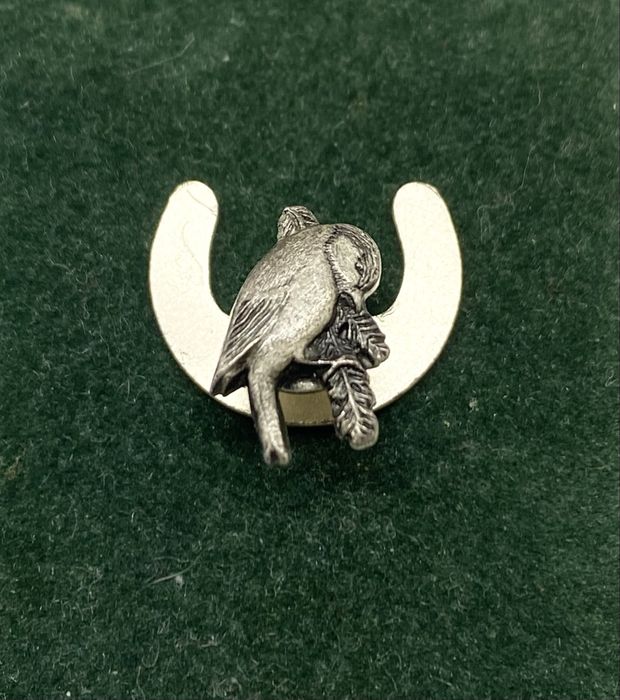 Серебряный значок 925 проба