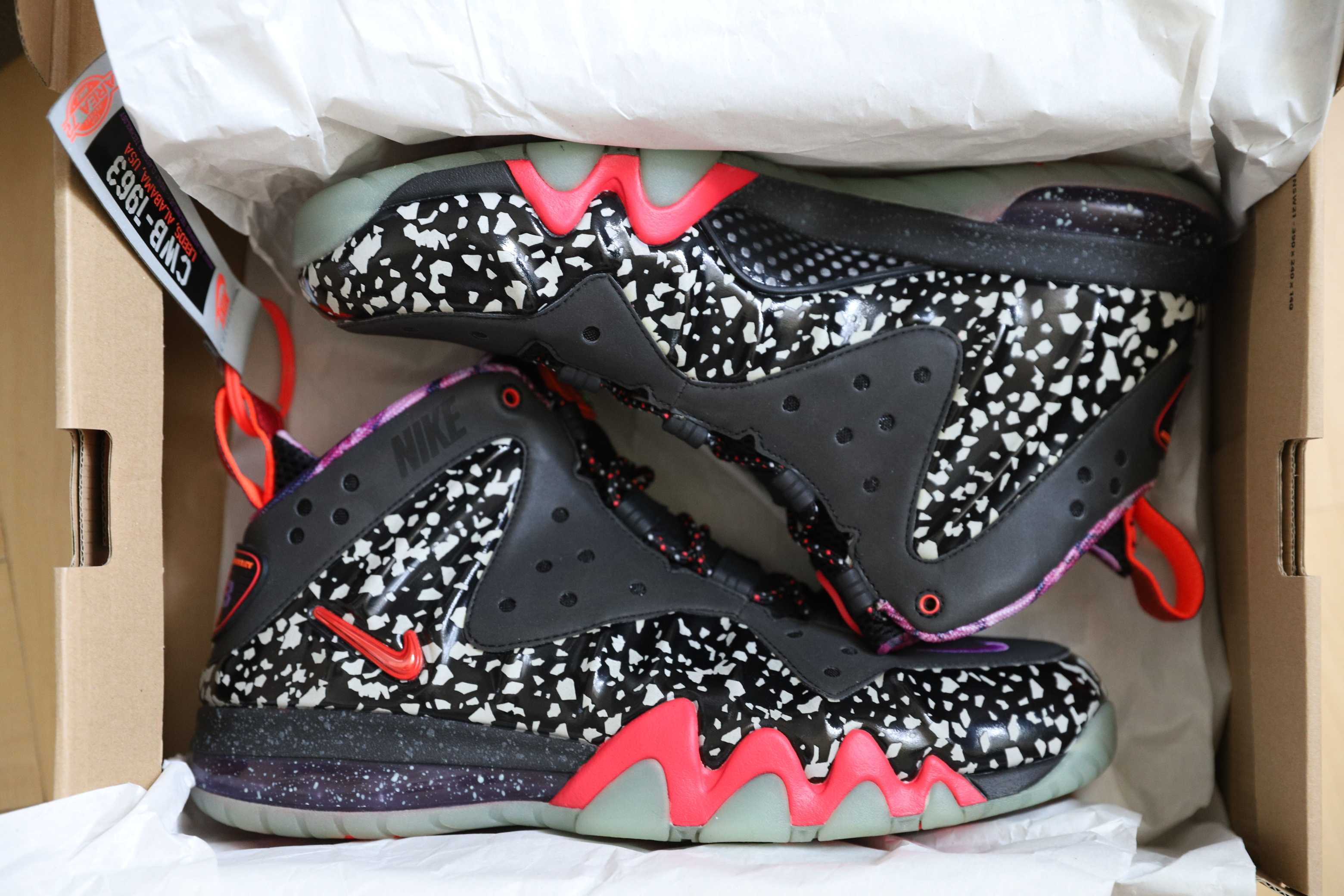 Nike Barkley Posite Max QS Area 72 (2013) 100% DS