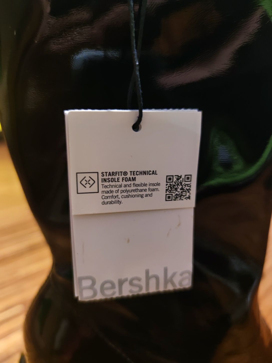 Designerskie lakierowane botki Bershka na platformie. Nowe, a TANIEJ!!