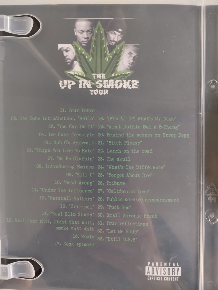 THE up in smoke tour - dvd