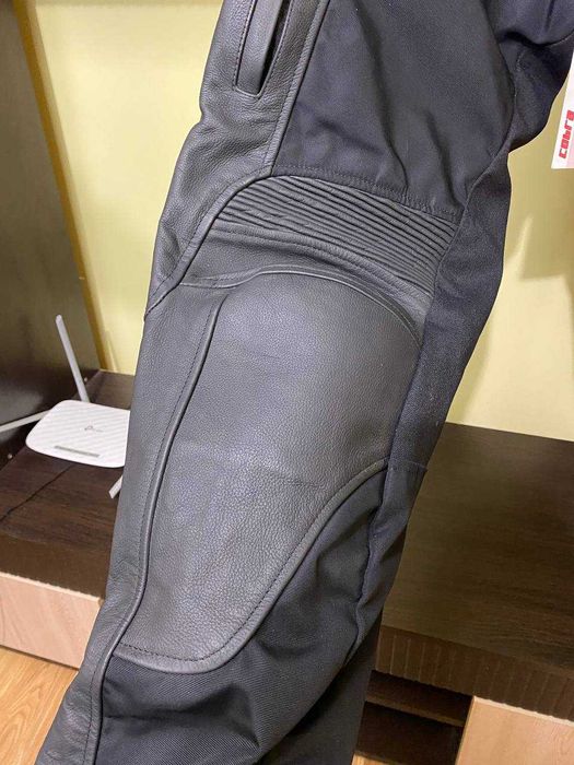 Мотоштани Cobra (Norw) - Шкіра + Вогнетривкий текстиль. Великий розмір