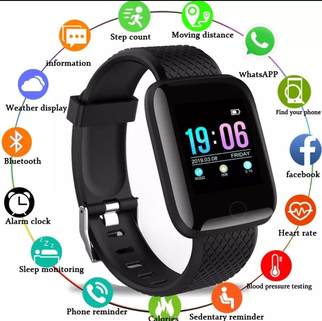 Nowa opaska Smart Watch Inteligentna bransoletka sportowa