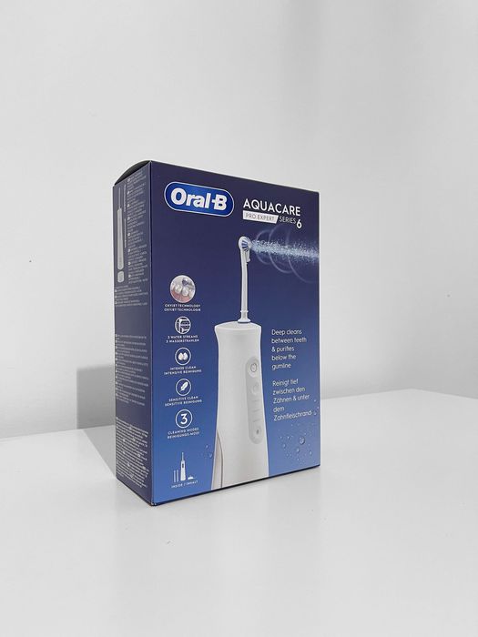 Escova Oral-B Aquacare 6 Pro Expert