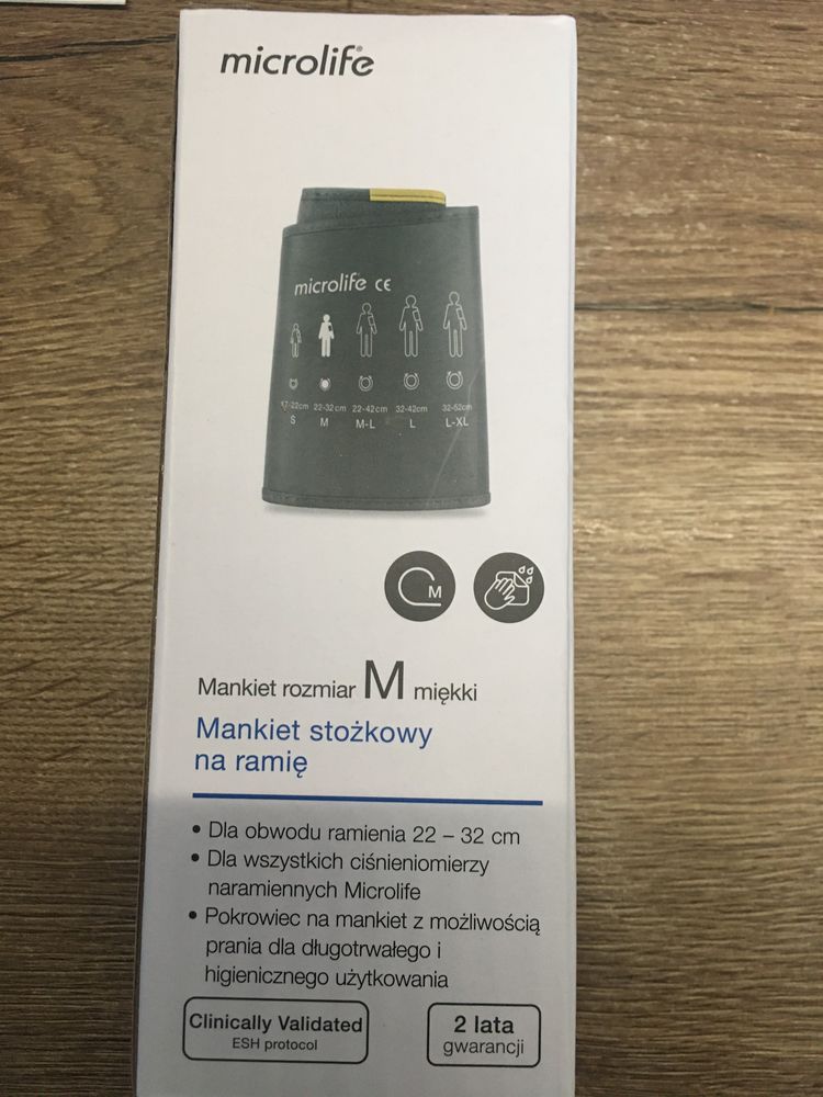 Nowy rękaw/mankiet do ciśnieniomierza Microlife r.M typ soft