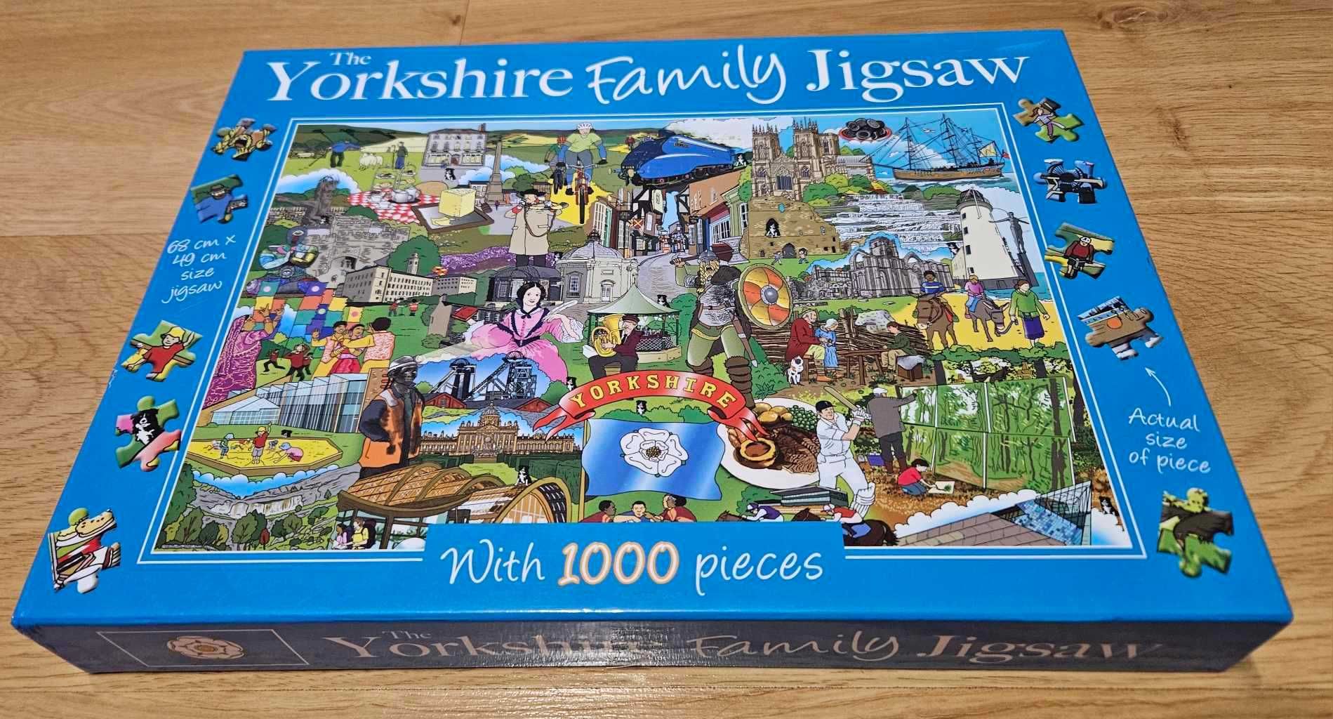 Puzzle Jinsaw 1000 sztuk The Yorkshire