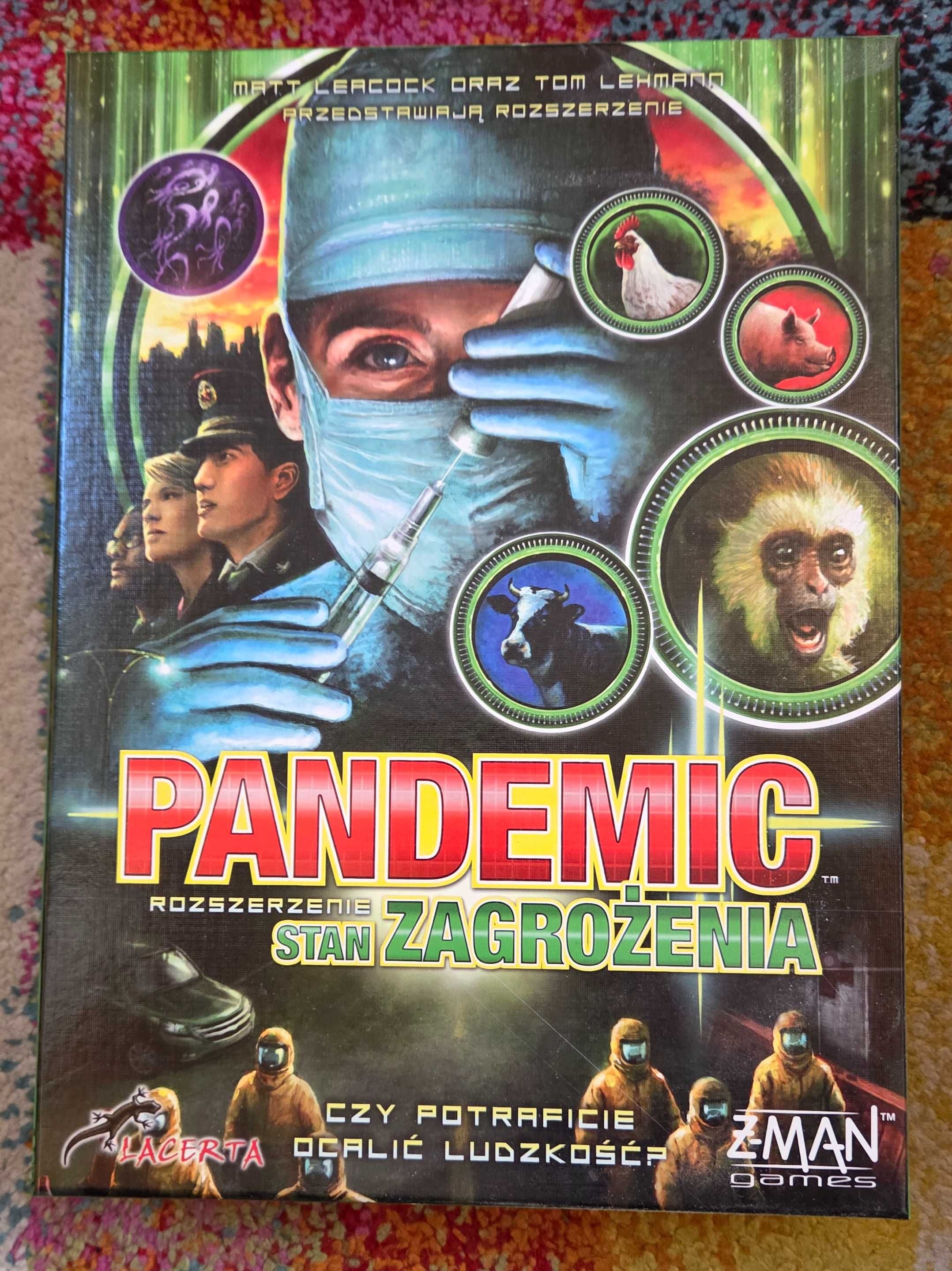 Pandemic z dodatkami (Laboratorium, Stan zagrożenia, Na krawędzi)