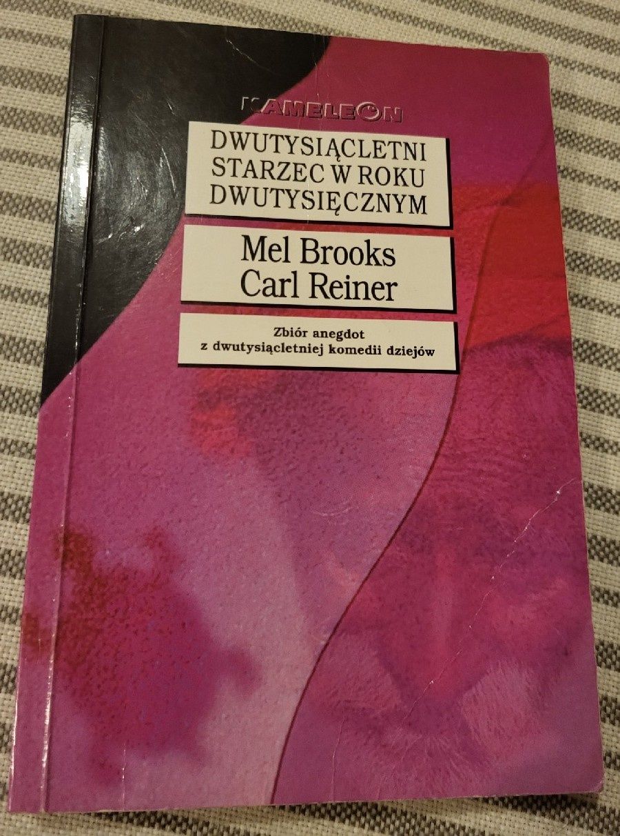 MEL BROOKS, CARL Reiner Dwutysiącletni starzec w roku dwutysięcznym