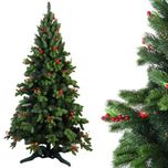 sztuczna choinka z jarzębiną JARZĘBINY 180 CM świąteczne drzewko