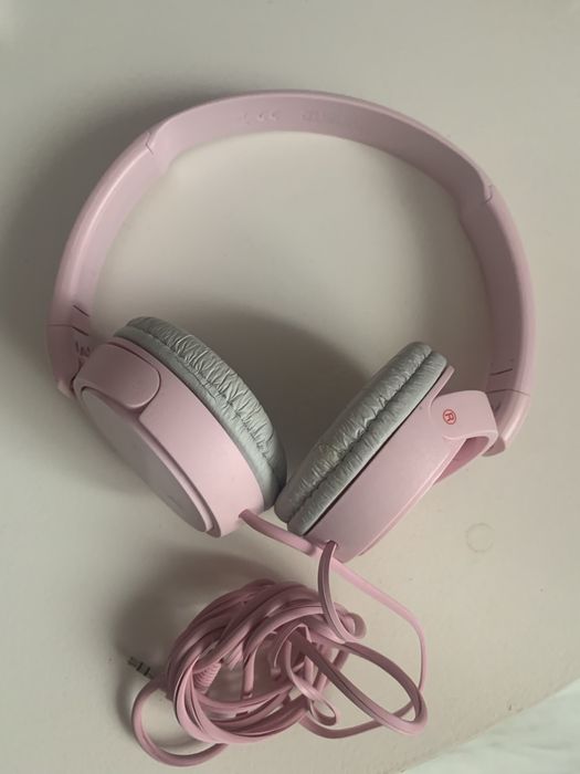 Słuchawki Sony  różowe dla dziewczynki