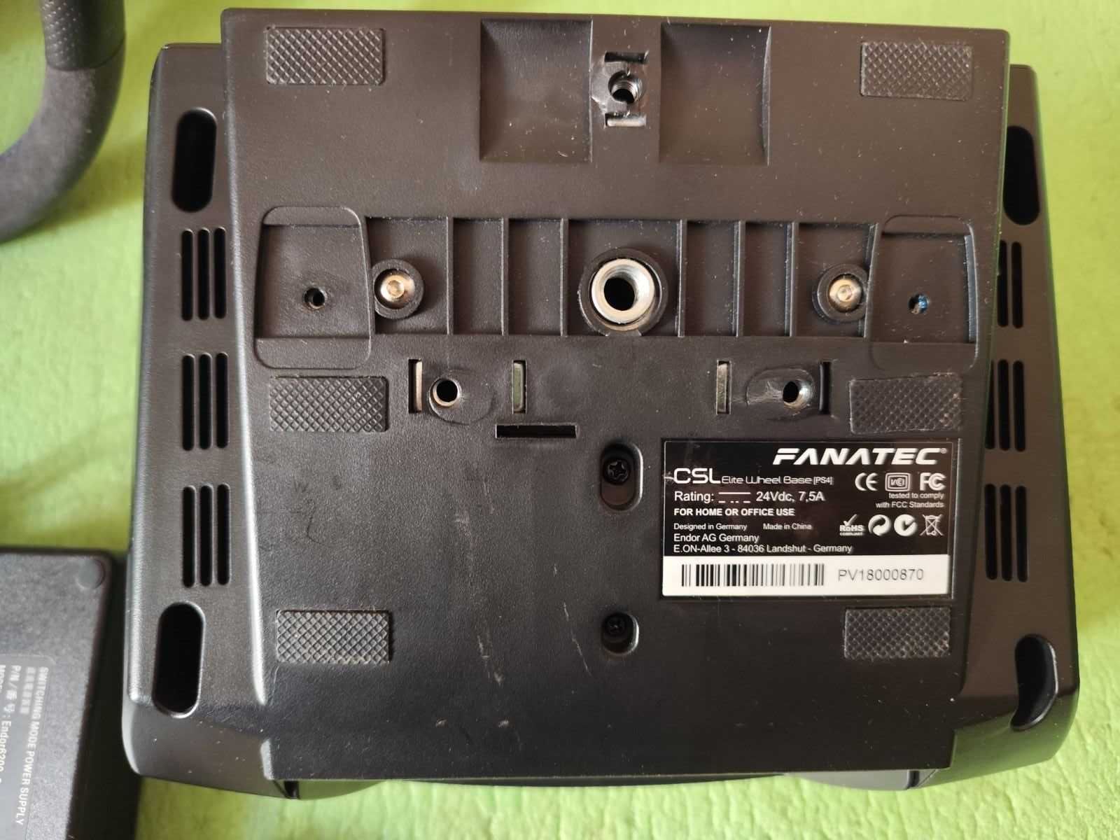 Комплект кермо руль Fanatec CSL Elite ps/pc+ педалі  CSL Elite