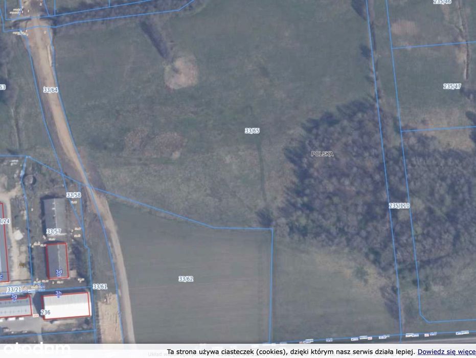 Działka przemysłowa Godętowo S6 do negocjacji